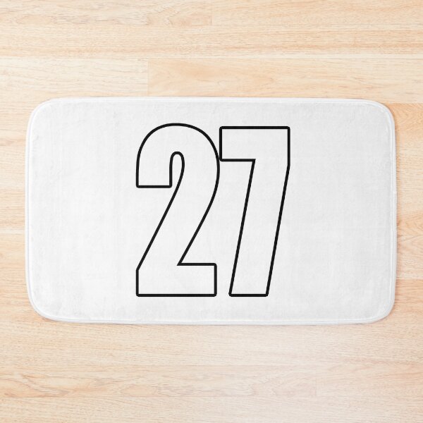 Item preview, 27 number number football designed and sold by GeogDesigns.