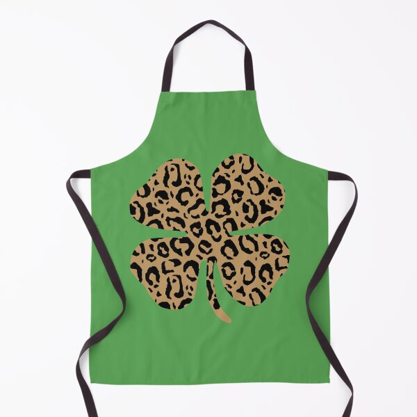 Item preview, Leopard Shamrock, Lucky Clover, Leopard Clover, St Patricks Day designed and sold by DesignHouse07.