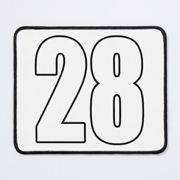 Item preview, 28 number number football designed and sold by GeogDesigns.