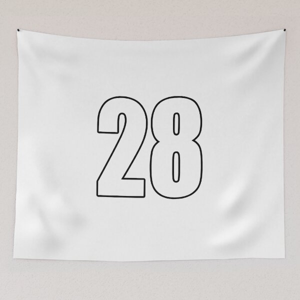 Item preview, 28 number number football designed and sold by GeogDesigns.