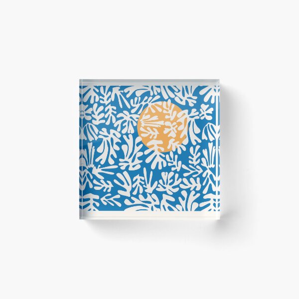 Item preview, Blue Maitre Leaf Poster designed and sold by agiet racx.