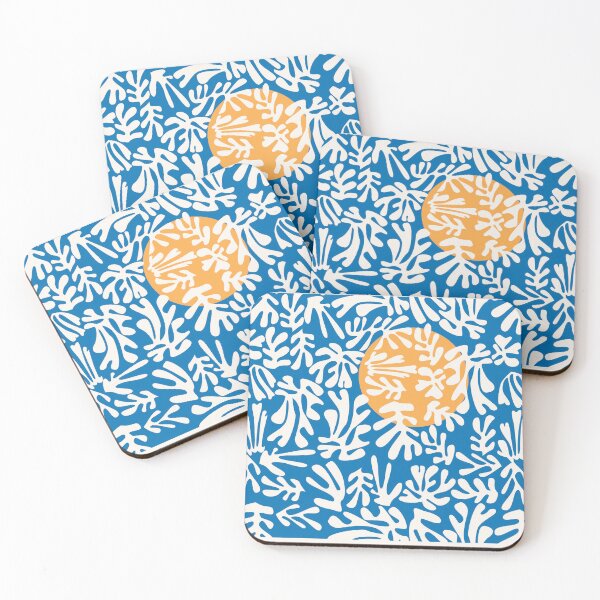 Item preview, Blue Maitre Leaf Poster designed and sold by agiet racx.