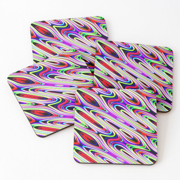 Item preview, Multi color wave abstract designed and sold by Cool-N-All00.