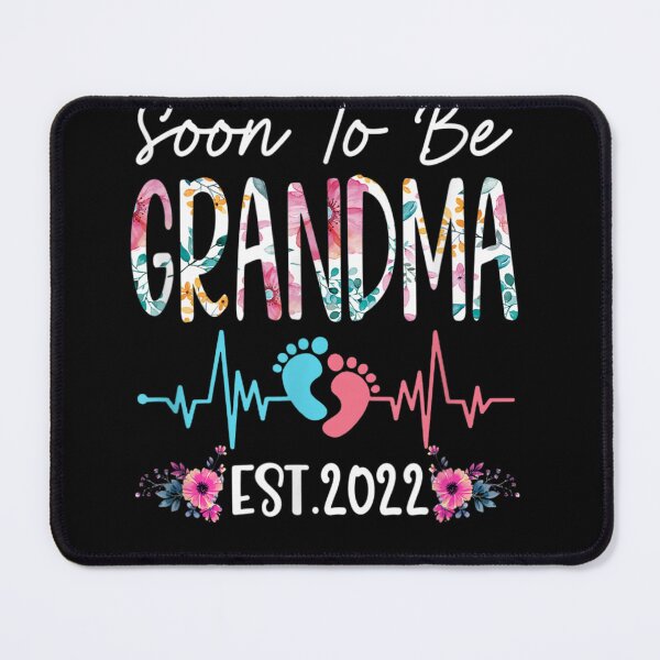 Item preview, Soon To Be Grandma Est 2022 Funny Floral Mother's Day designed and sold by DonVTV.