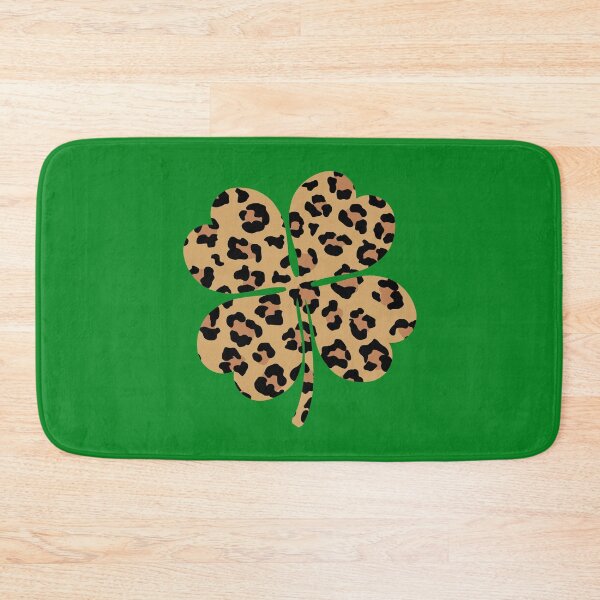 Item preview,  Leopard Shamrock, Lucky Clover, Leopard Clover, St Patricks Day designed and sold by DesignHouse07.