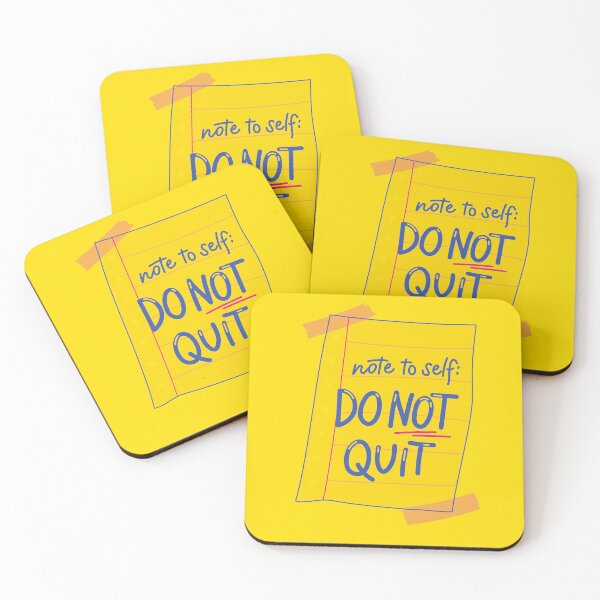 Item preview, Don't quit motivation design designed and sold by Subhash1562.