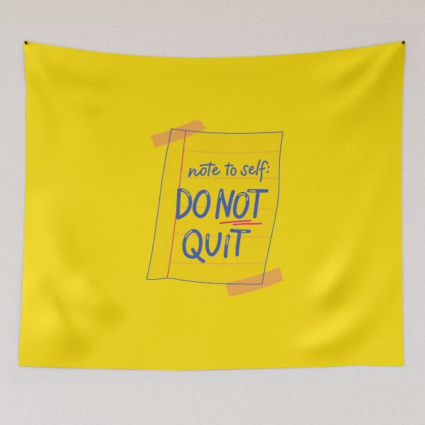 Item preview, Don't quit motivation design designed and sold by Subhash1562.