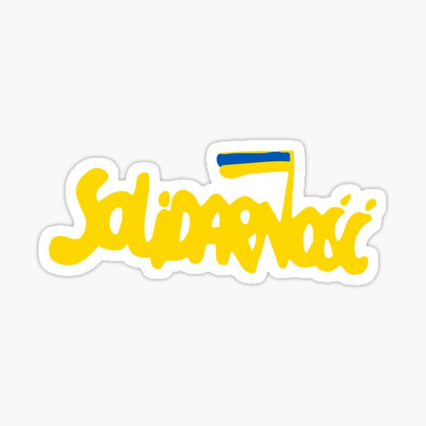 Artikel-Vorschau von Steht an der Seite der Ukraine – Solidarnosc - Solidarität, designt und verkauft von dragonfruit-art.