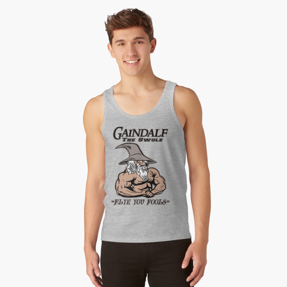 Gaindalf The Swole Tank Top