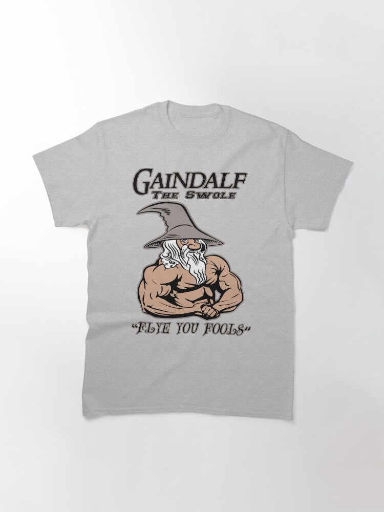 Alternate view of Gaindalf The Swole Classic T-Shirt