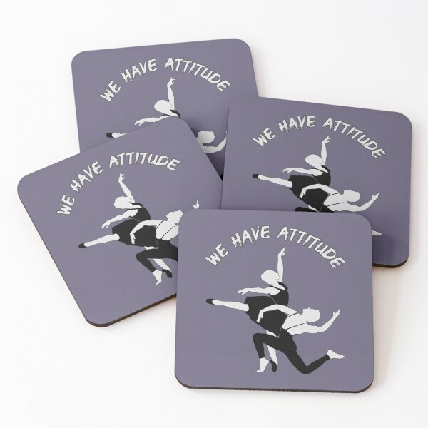 Item preview, We have attitude - ballet dancer sayings, slogans, and athletics quotes designed and sold by bluehatgraphics.