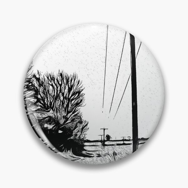 Item preview, Telegraph Poles - Harthill with Woodall designed and sold by Paul Rowland.