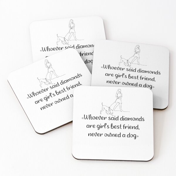 Item preview, Whoever said diamonds are girl's best friend, never owned a dog designed and sold by Wear  Universal.