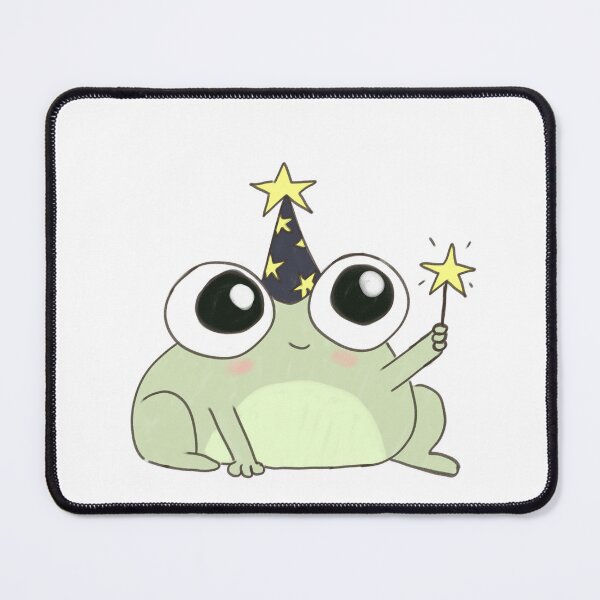 Item preview, Wizard frog - the cute magic Rogy the froggie designed and sold by Yarafantasyart.