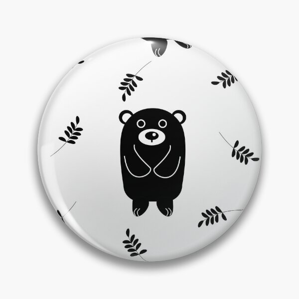 Item preview, Black Bear and Black leaves designed and sold by EnesArabaci.