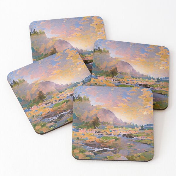 Item preview, Pretty Impressionism Landscape of Oregon - Painting of Oregon designed and sold by CattlettArt.