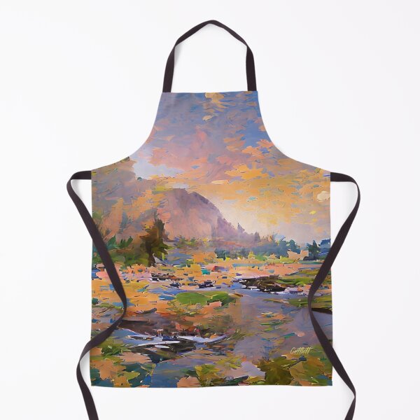 Item preview, Pretty Impressionism Landscape of Oregon - Painting of Oregon designed and sold by CattlettArt.