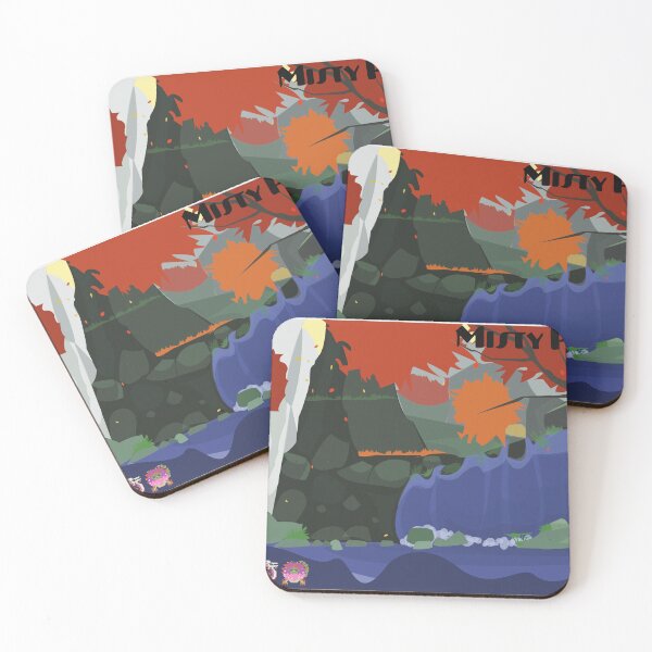 Item preview, Misty Peaks Location  designed and sold by Artistinwaiting.