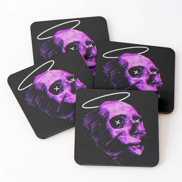 Item preview, Angel Printing Skull - Glitch Art designed and sold by GlitchDimension.