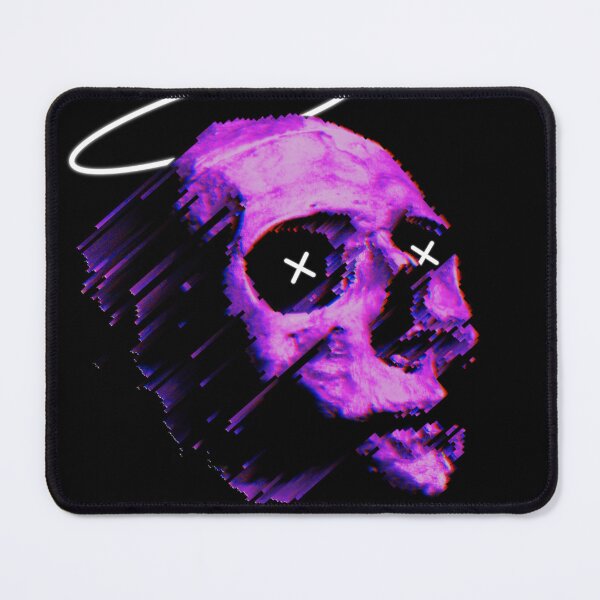 Item preview, Angel Printing Skull - Glitch Art designed and sold by GlitchDimension.