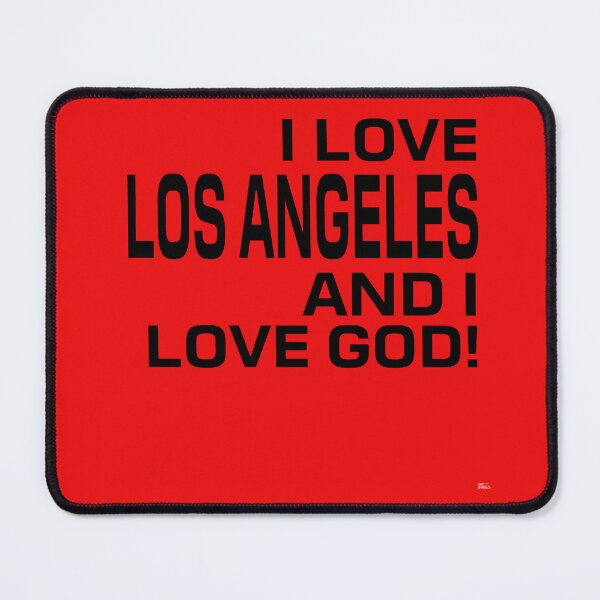 Item preview, I LOVE LOS ANGELES AND I LOVE GOD! Tshirt, mugs designed and sold by DoubleDSD.