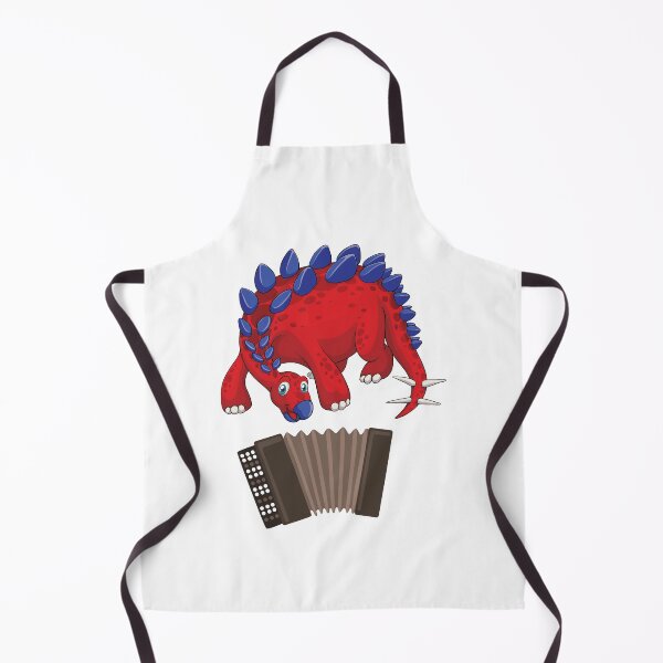 Item preview, Dinosaur Playing Accordion ,Funny Good Dinosaur Accordion Lovers Cool Red Blue Design designed and sold by pedrored369.