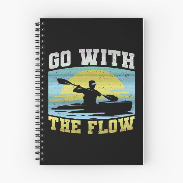 Item preview, Go With The Flow - kayaking - kayak designed and sold by JBmarket4u.