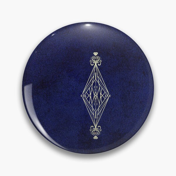 Item preview, Karmic Light Code - Moon Treasure (Indigo Blue Background) designed and sold by LunaDawnArt.