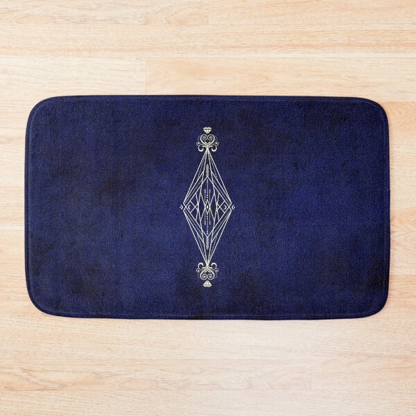 Item preview, Karmic Light Code - Moon Treasure (Indigo Blue Background) designed and sold by LunaDawnArt.