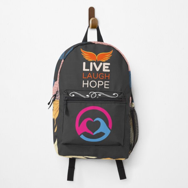 Item preview, Live Laugh Hope - Short Motivational Quotes | Colorful Fashion Hope Typography designed and sold by Delandor.