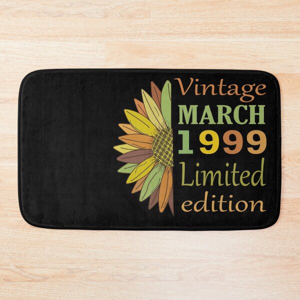 Item preview, vintage march 1999 limited edition, 23 Year Old Gifts Vintage 1999 Limited Edition 23rd Birthday designed and sold by SimoSaladain.