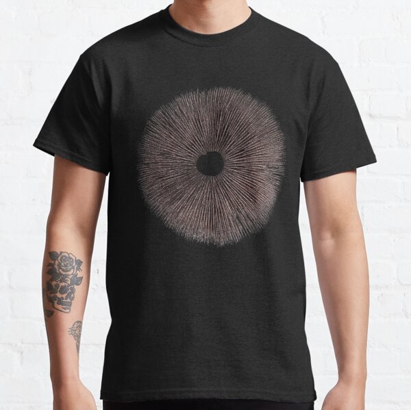 Psilocybe Cubensis Psychedelic Mushroom Spore Print Classic T-Shirt