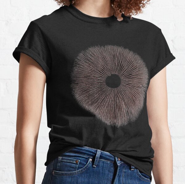Psilocybe Cubensis Psychedelic Mushroom Spore Print Classic T-Shirt