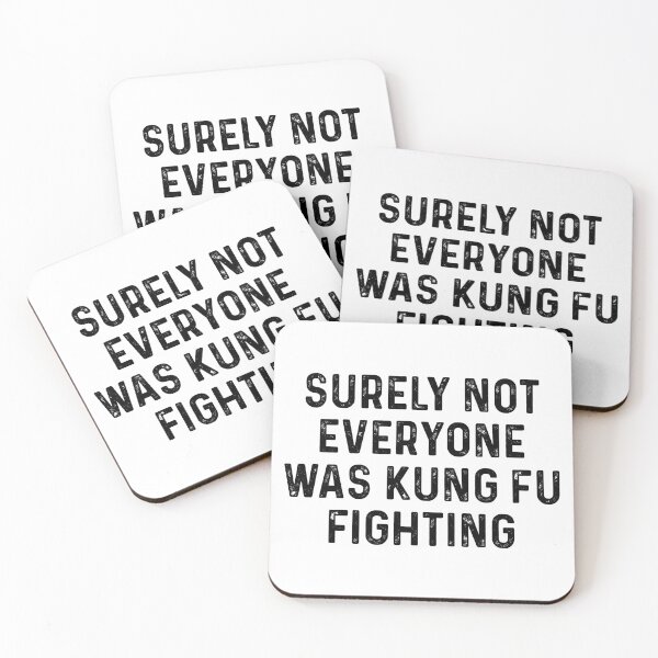 Item preview, Surely not everyone was kungfu fighting designed and sold by LandaMacorn.