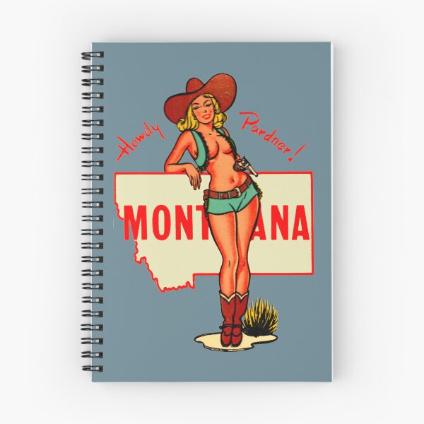 Item preview, Montana Vintage Pinup Cowgirl designed and sold by hilda74.
