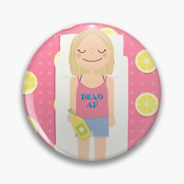 Item preview, The Good Place Eleanor Dead AF designed and sold by cutermelon.