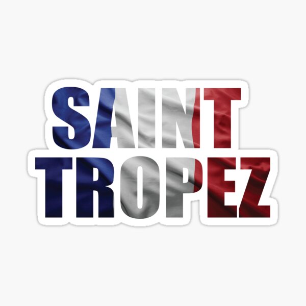 Sticker: Saint Tropez | Redbubble