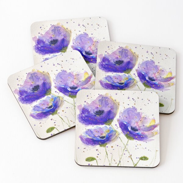 Item preview, Blue Poppies designed and sold by glynhb.