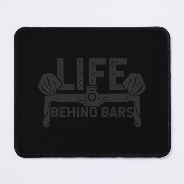 Item preview, Life Behind Bars Bike Funny Sticker designed and sold by nylaphilli.