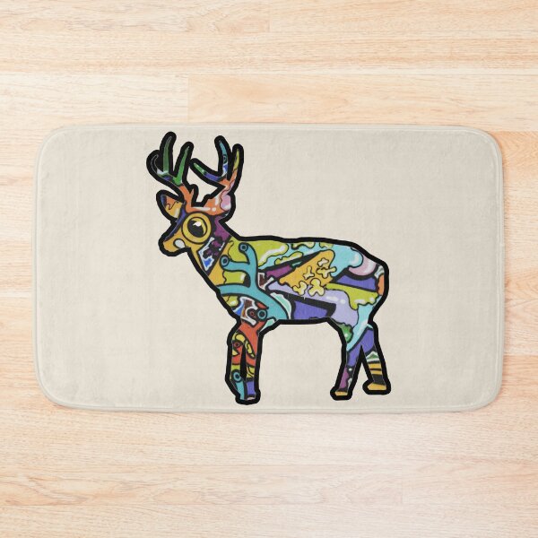 Item preview, Fun Colorful Graffiti Deer Design designed and sold by TrulyEpoque.