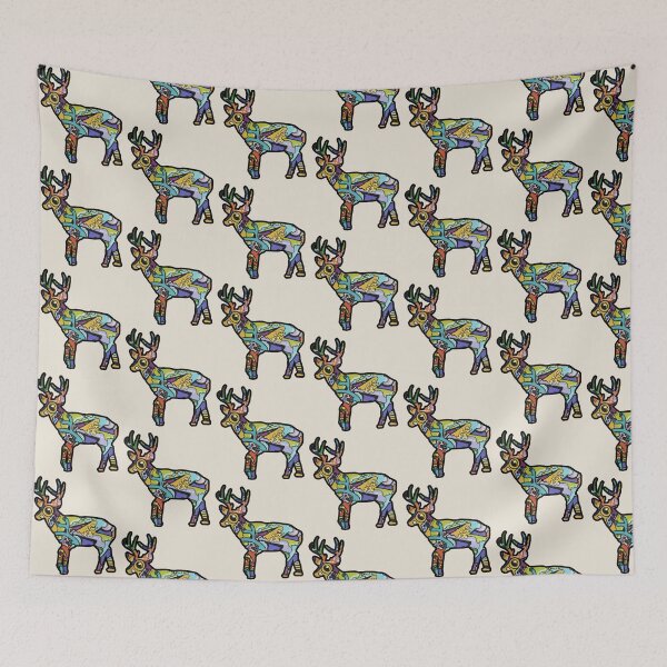 Item preview, Fun Colorful Graffiti Deer Design designed and sold by TrulyEpoque.
