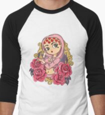 Amber Rose Men's Baseball ¾ T-Shirt