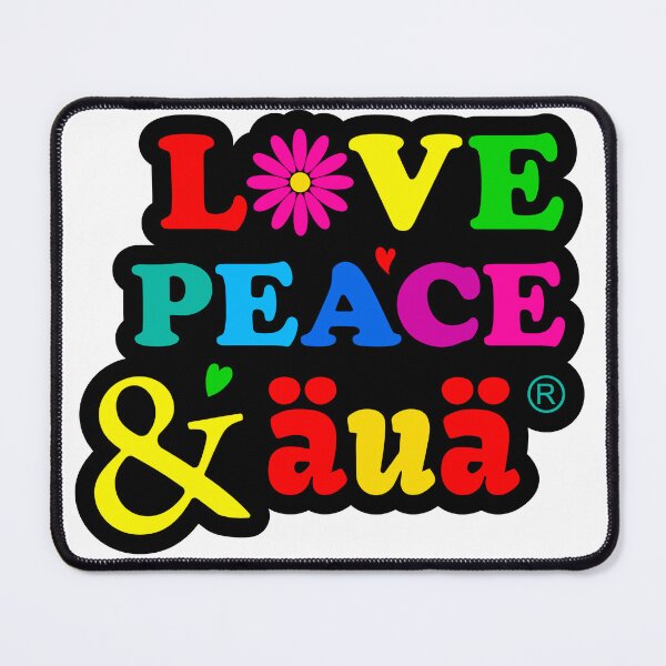 Item preview, Love Peace and äuä designed and sold by ÄUÄ® Official SHOP.
