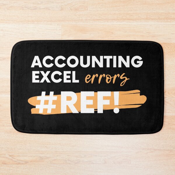 Item preview, Accounting Excel Errors | Accounting Excel Errors Design designed and sold by ExpertSayeed.