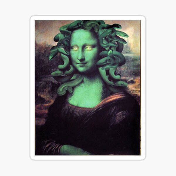 Artikel-Vorschau von Mona Lisa Medusa, designt und verkauft von Kla357.