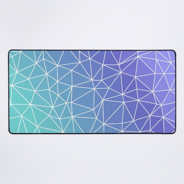 Aperçu de l'œuvre Sarcelle à Melrose Abstract Wireframe Pattern Design géométrique créée et vendue par patternsoup.