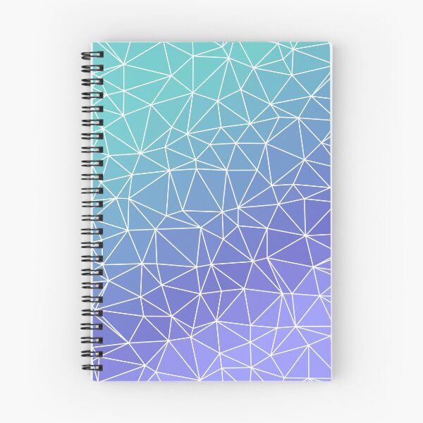 Item preview, Teal to Melrose Abstract Geometric Wireframe Pattern Design designed and sold by patternsoup.