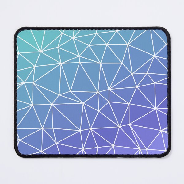 Item preview, Teal to Melrose Abstract Geometric Wireframe Pattern Design designed and sold by patternsoup.