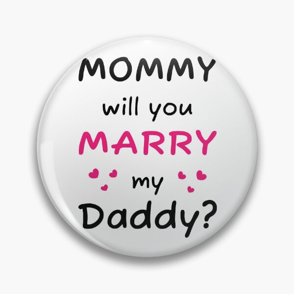 Item preview, Mommy will you marry my daddy marriage proposal baby onesie designed and sold by Tiny-Piggy.