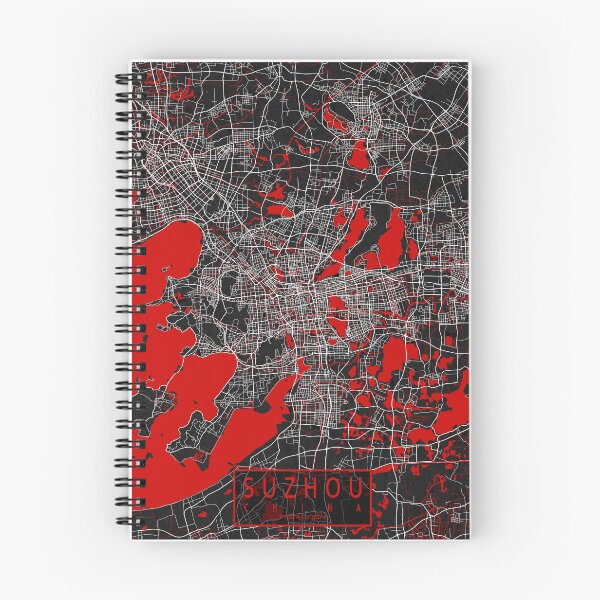Item preview, Suzhou City Map of Jiangsu, China - Oriental designed and sold by deMAP.